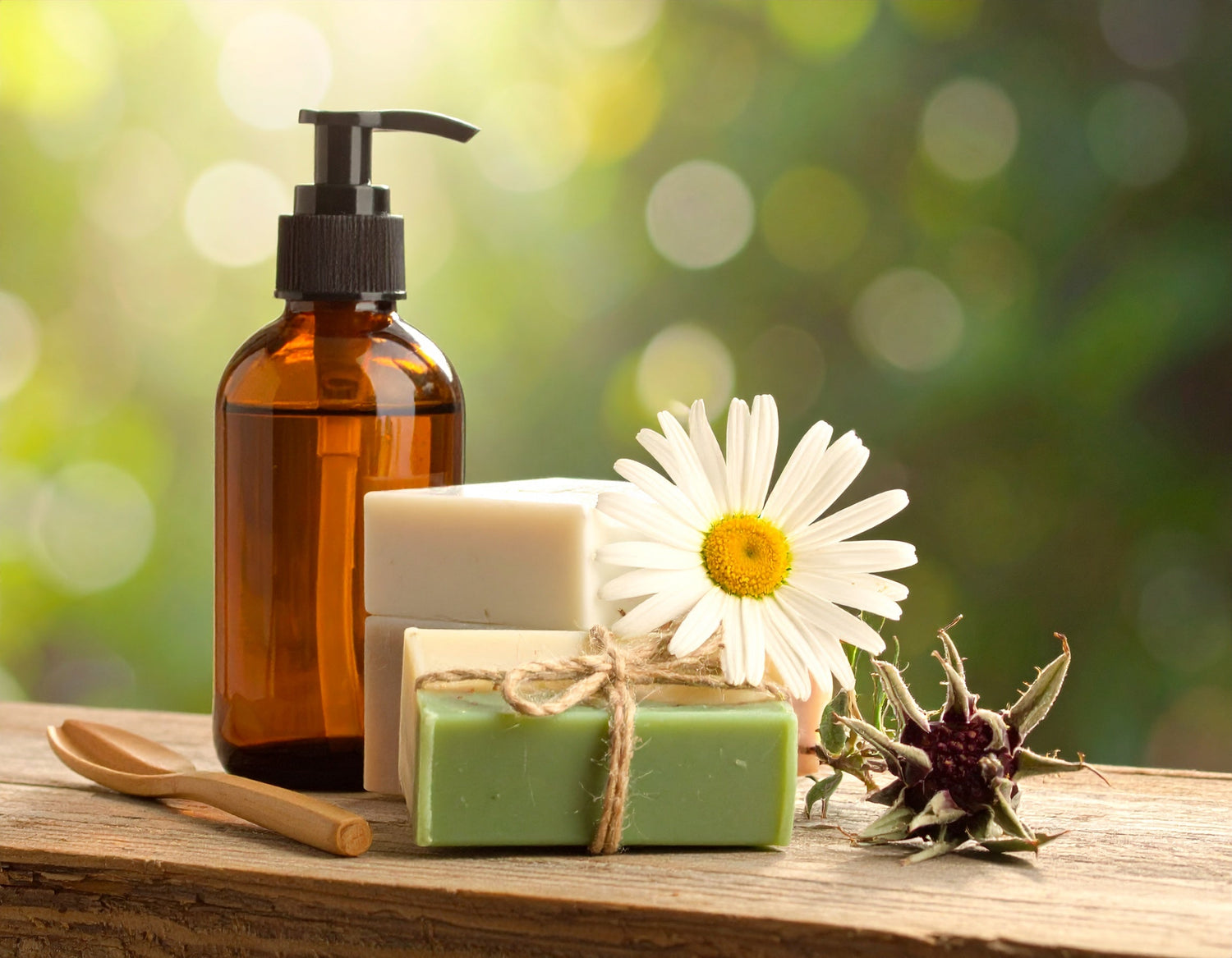 Soaps: Naturally nourishing bars that feel as good as they look.